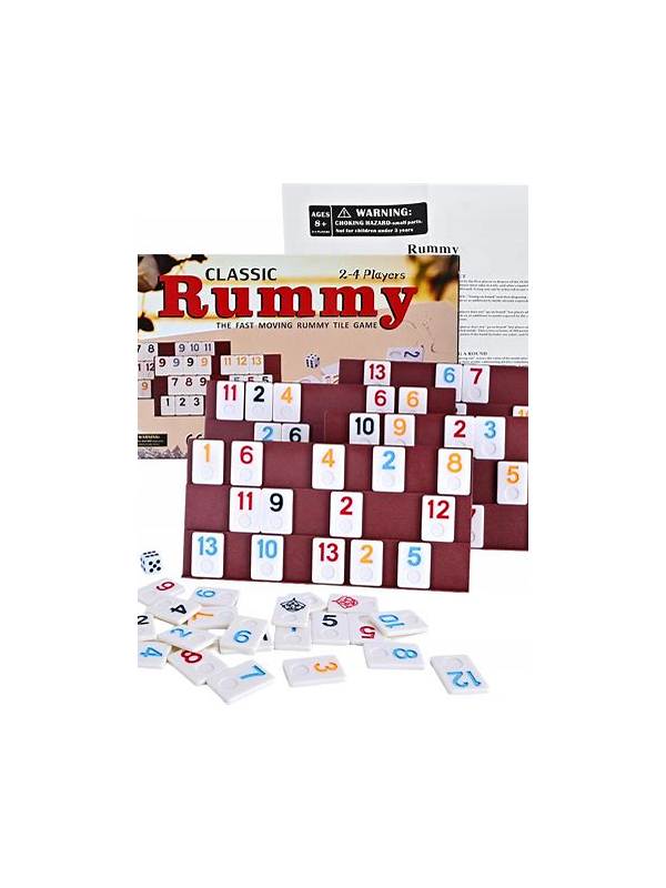 A Rummy Glossary for Reading Table Instructions