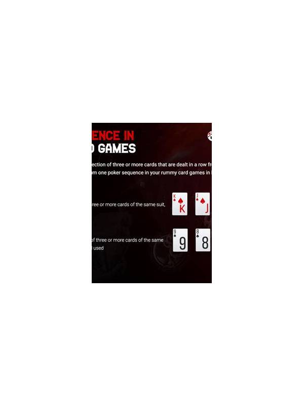 Rummy Comparison: One Strong Sequence Versus Several Weak Draws