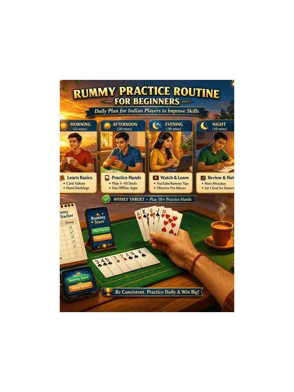 Rummy Guide: Practice Changing Plans Without Panic
