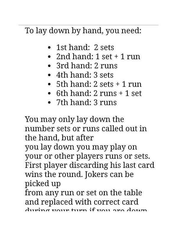 Rummy How-To: Make a Simple Endgame Checklist