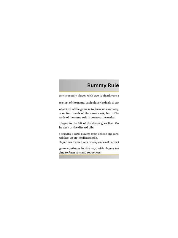 Rummy Table Safety: Check the Rules Before a Timed Round